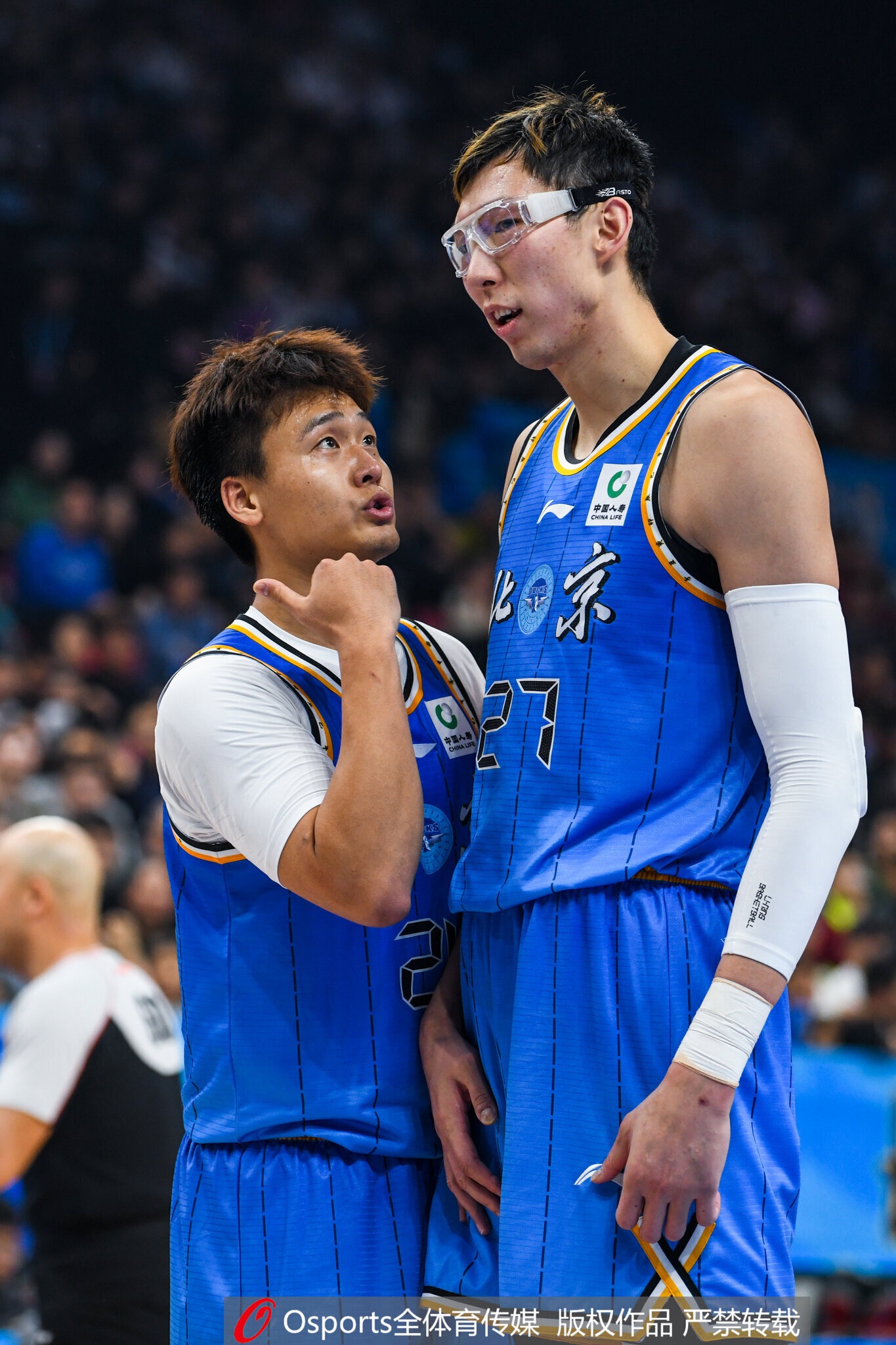 周琦需要一些时间恢复 多名主力球员缺阵后 北京的即战力明显下降